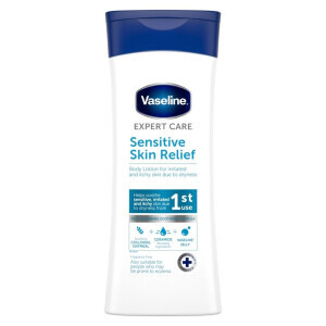 Vaseline 400ml Tělové mléko Sensitive Skin Relief (6/krt)