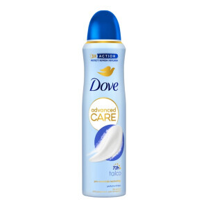 Dove 150ml Spray CZ AP F Advanced Care Talco (6/krt)