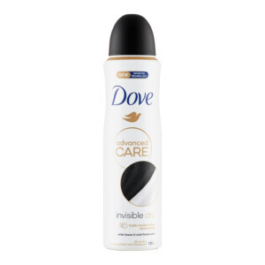 Dove 150ml Spray CZ AP F Advanced Care Invisible Dry (6/krt)