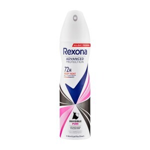 Rexona 150ml Spray CZ AP F Advanced Protection Invisible Pure (6/krt)