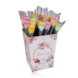 Mýdlový květ růže 4g mix (24/krt)