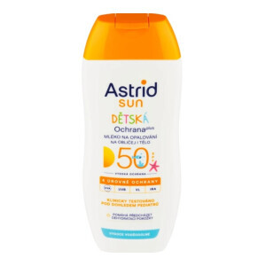 Astrid Sun 50ml Dětské mléko na opalování OF 50