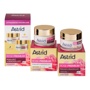 Astrid 50ml Pleť. Krém Rose Premium 65+ Duopack (6/krt)