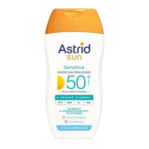 Astrid Sun 150ml Sensitive Mléko Na Opalování OF50+