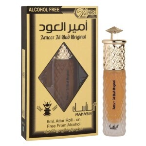 Manasik 6ml Roll-On N Ameer Al Oud Original