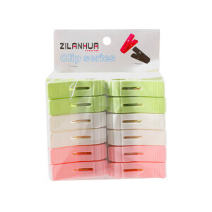 Kolíčky plast 6,5cm/12ks (160/krt)