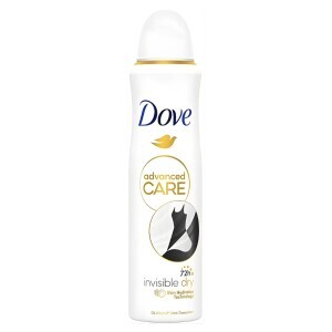 Dove 150ml Spray CZ AP F Advanced Care Invisible Dry (6/krt)