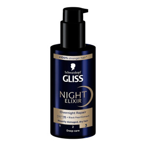 Gliss 100ml noční elixír Ultimate Repair (6/krt)