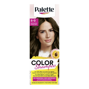 Palette Barva na vlasy Color Shampoo 5-0 (10/krt)