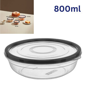 Dunya Dóza plast kulatá Compact 800ml (20/krt)