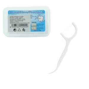 Dentální páratka s nití 30ks (12/bal 360/krt)