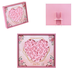 Mýdlový květ růže box 26*3,5g (16/krt)