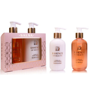 Essence of Beauty Dár.sada 250ml mýdlo+250ml krém na ruce vanilka a sladká mandle (24/krt)