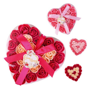 Mýdlový květ růže box 24*4g (20/krt)