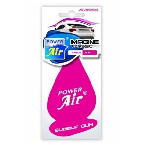 Power Air Car Papír.osvěž. Imagine Classic Bubble Gum MIX (60/bal 480/krt)