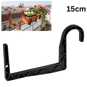 Držák truhlíků Universal 15cm on tube antracit (70/krt)
