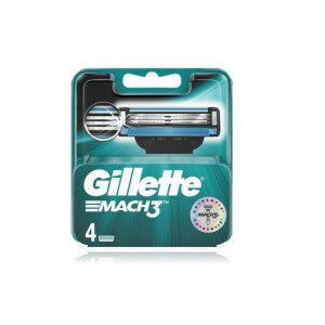Gillette Mach3 Náhradní hlavice 4ks N (10/bal 200/krt)