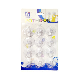 Háček s přísavkou 4cm/12ks (12/bal 144/krt)