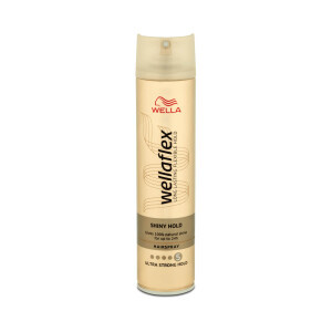 Wellaflex 250ml Lak na vlasy Shiny&Hold 5 CZ (6/bal)