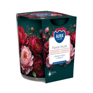 Bispol Svíčka ve skle SN72/100g Flower Ritual (6/krt)