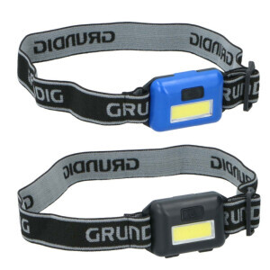 Grundig Čelová svítilna 3 funkcí 6x4x1,7cm (24/krt)