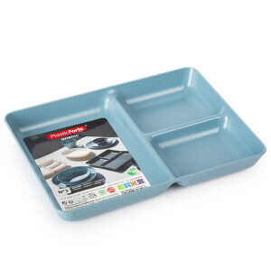 P.Forte Talíř Nordic s 3 přihrádkami No.2 (12/bal)