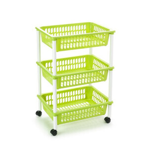 P.Forte Regál pojízdný Greenish Yellow