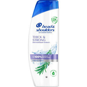Head&Shoulders 400ml Šampon Thick & Strong Rosemary (6/krt)