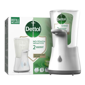 Dettol 250ml Bezdot.dávkovač mýdla Aloe Vera (4/krt)
