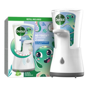 Dettol 250ml Bezdot.dávkovač mýdla KIDS Dobrodruh (4/krt)