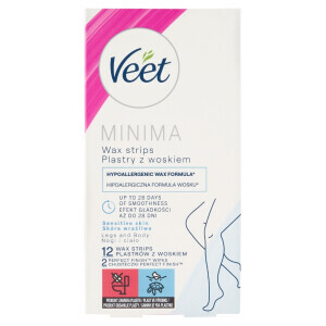 Veet Vosk.pásky 20ks na nohy Minima (12/krt)