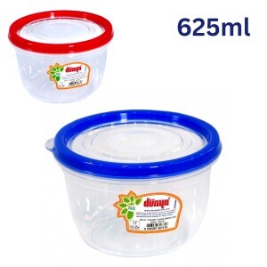 Dunya Dóza plast kulatá Compact 625ml (36/krt)