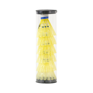 Míček badminton plast 6ks (100/krt)