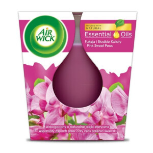 Airwick Svíčka 105g Essential Sweet Pea N (6/krt)