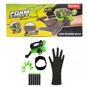 FOAM STRIKEX Pistole na zápěstí+6 šípů(12/krt)