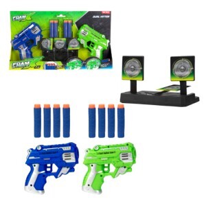 FOAM STRIKEX Pistole 2ks+8 šípů+terč(6/krt)