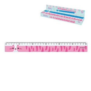 Keyboard Pravítko 30cm Zvířatka (24/bal 96/krt)
