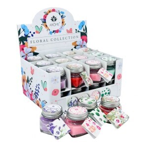 Arome Svíčka s přáním 28g Floral II (24/bal 48/krt)