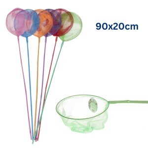 Podběrák s tyčí 90cm 6 barev(24/krt)