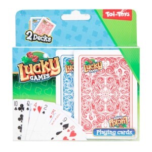 LUCKY GAMES Hrací karty 2ks(24/bal 48/krt)