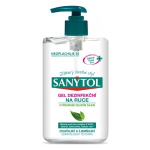 Sanytol 250ml Dezinfekční gel na ruce (12/krt)