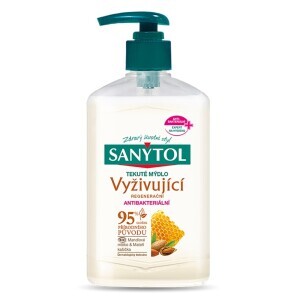 Sanytol 250ml Mýdlo tekuté Dezinfekce vyživující (12/krt)