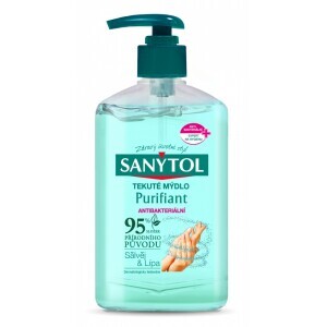 Sanytol 250ml Mýdlo tekuté Dezinfekce Purifiant (12/krt)
