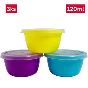 P.Forte Dóza Plast 120ml 3ks VRM Kulaté (12/krt)