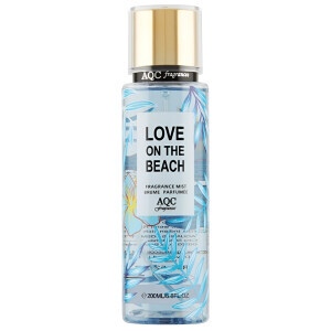 AQC Body Mist 200ml Love on the Beach (12/krt)
