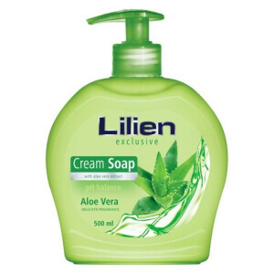 Lilien 500ml Mýdlo tekuté Aloe Vera (12/krt)