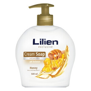Lilien 500ml Mýdlo tekuté Honey (12/krt)