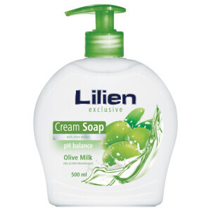 Lilien 500ml Mýdlo tekuté Olive Milk (12/krt)
