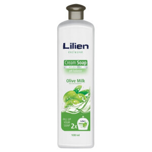 Lilien 1l Mýdlo tekuté Olive Milk (15/krt)