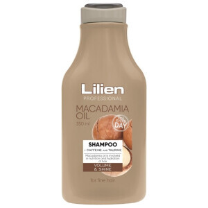 Lilien 350ml Šampon Jemné vlasy Makadamia (12/krt)